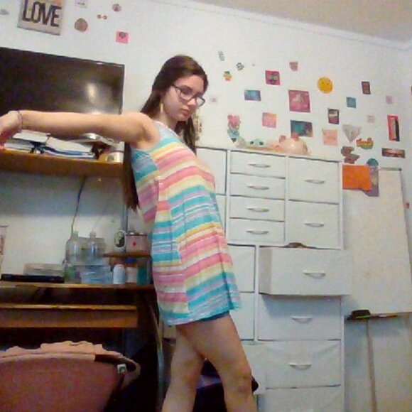 Rainbow Pastel dress - Picture 4 of 5